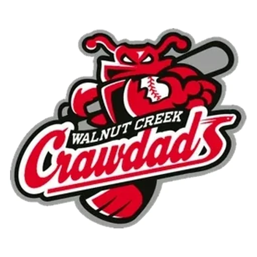 Walnut Creek Crawdads logo
